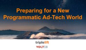 TripleLift Ad-Tech Webinar with Volt Active Data